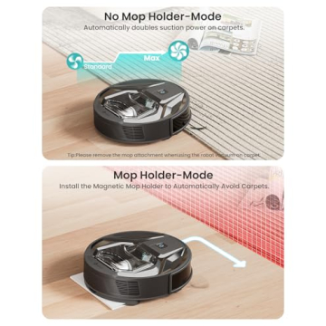 Lefant M320 Robot Vacuum with 6000 Pa Suction and Smart Control