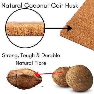 BIRDROCK HOME Funny Go Away Doormat for Entryway Outdoor