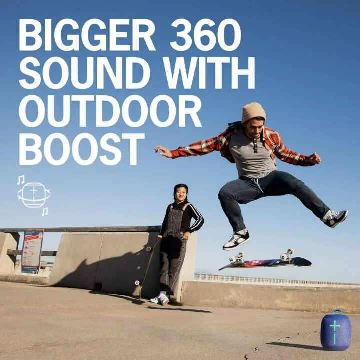 ULTIMATE EARS WONDERBOOM 2 Speaker - Waterproof & 360 Sound