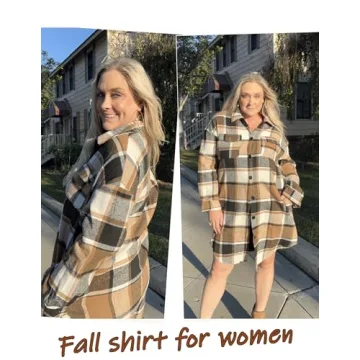 Stylish Plus Size Flannel Shirt for Any Occasion