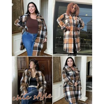 Stylish Plus Size Flannel Shirt for Any Occasion
