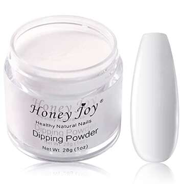 Fine Clear Dip Powder, French Manicure Clear Dipping Powder, Clear Dip Powder for Nails Salon Starte...