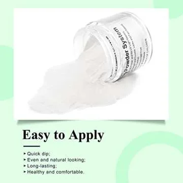 Fine Clear Dip Powder, French Manicure Clear Dipping Powder, Clear Dip Powder for Nails Salon Starter DIY at Home, Odor-Free, Long-Lasting, No Needed Nail Lamp Cured, 1 Oz, Clear Dip