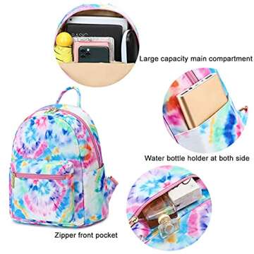 Bluboon Girls Mini Backpack Womens Small Backpack Purse Teens Cute Casual School Bookbag