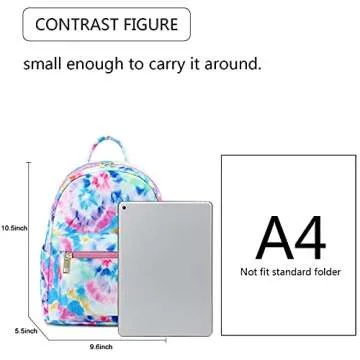 Bluboon Girls Mini Backpack Womens Small Backpack Purse Teens Cute Casual School Bookbag