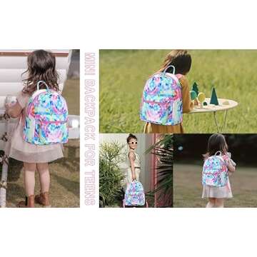 Bluboon Girls Mini Backpack Womens Small Backpack Purse Teens Cute Casual School Bookbag