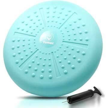 Tumaz Wobble Cushion for Improved Sitting & Focus