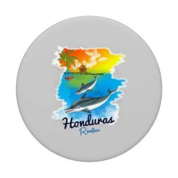 Honduras PopSockets Swappable PopGrip for Travel Enthusiasts