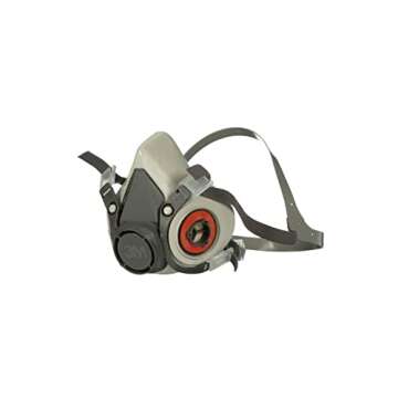 3M 6300 Reusable Respirator - Comfortable & NIOSH-Approved