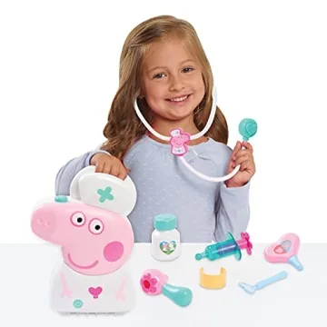 Peppa Pig Pretend Play Doctor Kit for Kids Ages 3 Up