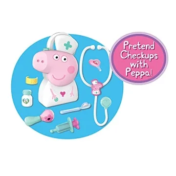 Peppa Pig Pretend Play Doctor Kit for Kids Ages 3 Up