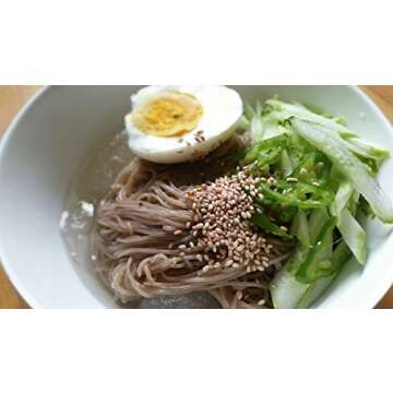 Choung Soo Mul Naengmyeon, Korean Cold Noodle with Soup Base 720g (1 Pack)
