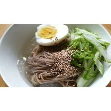 Choung Soo Mul Naengmyeon, Korean Cold Noodle with Soup Base 720g (1 Pack)