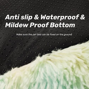Comfortable Anti Anxiety Plush Pet Bed for All Pets