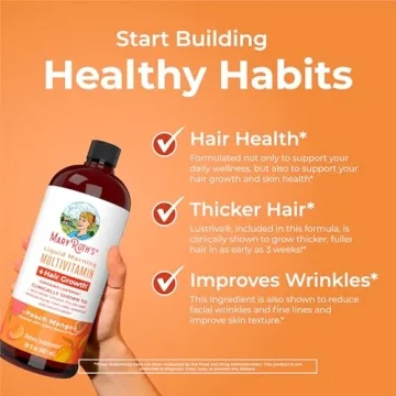 MaryRuth's Hair Growth Multivitamin with Lustriva for Women