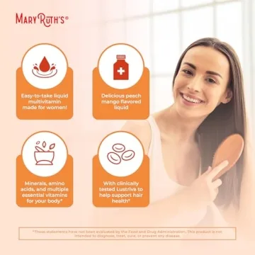 MaryRuth's Hair Growth Multivitamin with Lustriva for Women