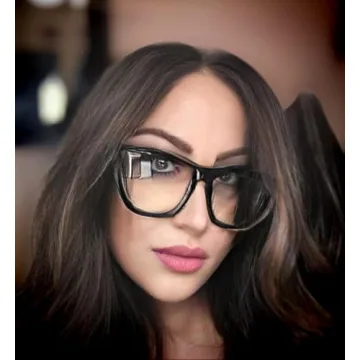 FEISEDY Cat Eye Reading Glasses - Blue Light Blocking Women