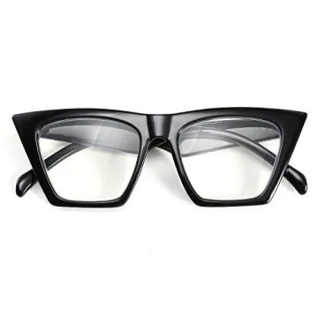 FEISEDY Cat Eye Reading Glasses - Blue Light Blocking Women