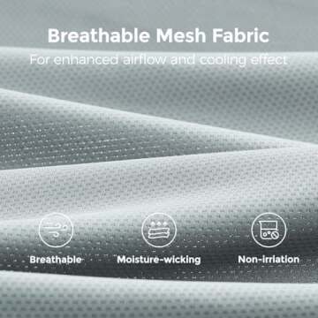 Momcozy Newborn Baby Carrier - Ergonomic, Cozy and Lightweight Carrier for 7-24lbs, Adjustable Neck Support with Sunshield, Breathable Airmesh Perfect for Summer Outing, Silver Grey