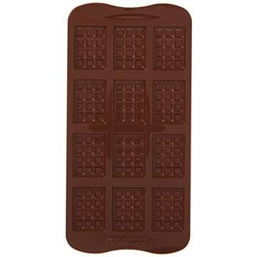 Silikomart Silicone Chocolate Candy Bar Mold for Easy Treats