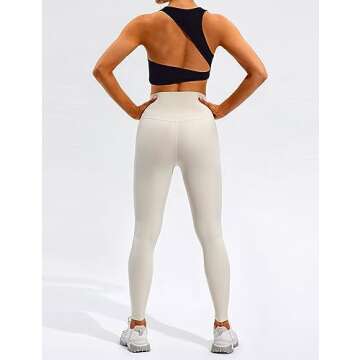 SAFRISIOR Women Cut Out Backless Padded Crop Tank Top Round Neck Sleeveless Slim Fit Crop Vest Top Girls Workout Sports Bra Black