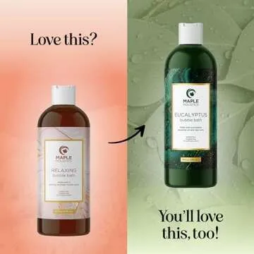 Luxurious Lavender Bubble Bath for Women - Sulfate Free Lavender Vanilla Bath Bubbles for Women Relaxing Bath Foam with Chamomile Calendula and Sage - Aromatherapy Bubble Bath Foaming Bath Oil for tub