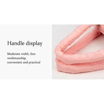 Eillys Women Luxury Padded Tote Bag in ZaPink