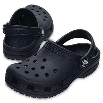 Crocs Unisex-Child Classic Clogs, Navy, 11 Little Kid