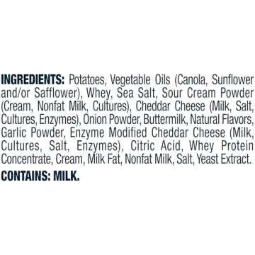 Cape Cod Waves Potato Chips Wavy Cut White Cheddar & Sour Cream, 7 Oz