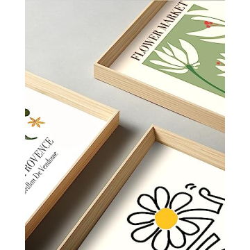 Framed Matisse Canvas Wall Art Set of 3 for Bedroom