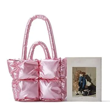 Chic Puffer Tote Bag for Women Spacious and Stylish