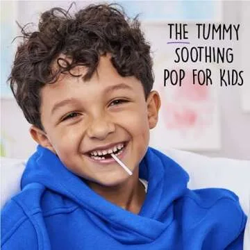 Tumeez Organic Lollipops for Kids Upset Stomach Relief