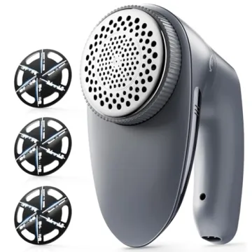 POPCHOSE Electric Fabric Shaver - Rechargeable Lint Remover & Defuzzer for Clothes and Upholstery