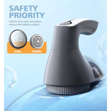 POPCHOSE Rechargeable Fabric Shaver for Lint Removal