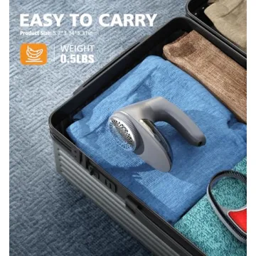 POPCHOSE Rechargeable Fabric Shaver for Lint Removal