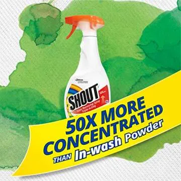Shout Trigger Laundry Stain Remover Liquid, Fresh Scent, 500ml