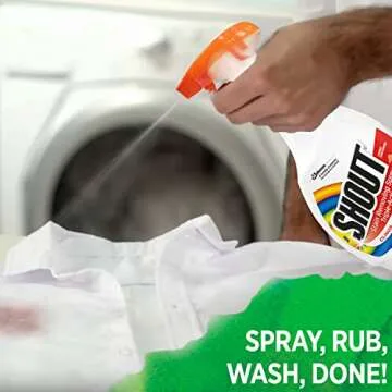 Shout Trigger Laundry Stain Remover Liquid, Fresh Scent, 500ml