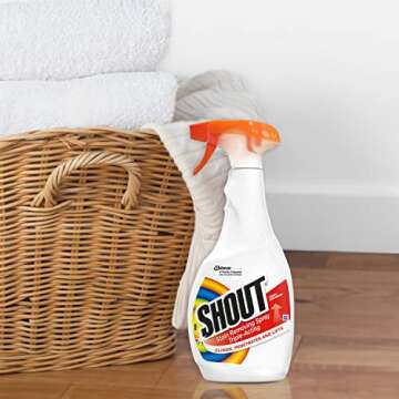 Shout Trigger Laundry Stain Remover Liquid, Fresh Scent, 500ml