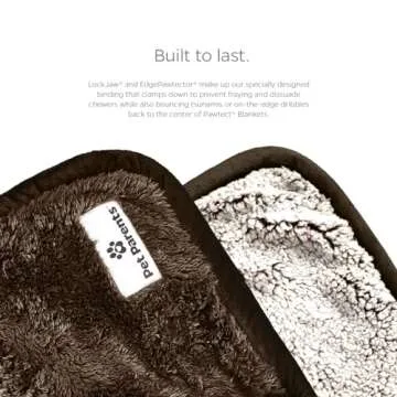 Pet Parents Pawtect Premium Waterproof Cat & Dog Blanket with WickQuick & Sherpup Technology, Puppy & Cat Blanket, Slate 24x32