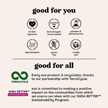 EOS Shea Better Holiday Lotion, Vegan, Luxurious Moisture