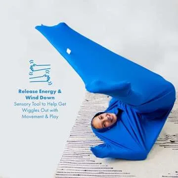 Harkla Body Sock - Sensory Support for Kids - Extra Large 64" x 30"