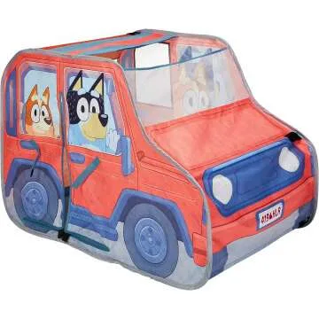 Bluey Heeler 4WD Pop Up Play Tent for Kids