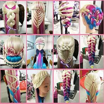 Beauty Star 29" Colorful Mannequin Head for Kids