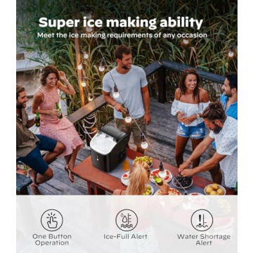 Marsail Nugget Ice Maker - Soft Chewable Ice Anytime