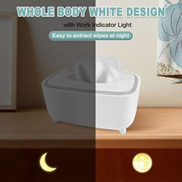 Baby Wipe Warmer and Dispenser for Comfortable Use