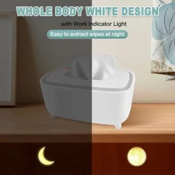 Baby Wipe Warmer and Dispenser for Comfortable Use