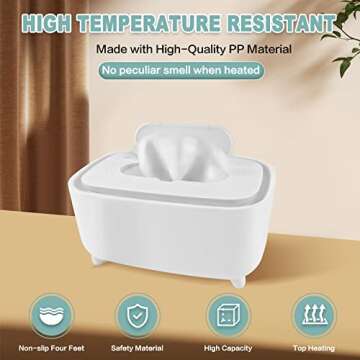 Baby Wipe Warmer and Dispenser for Comfortable Use