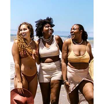 Wowshow Shell Necklace, Puka Shell Necklace for Men Women Smooth Seashell Choker Summer Beach Surfer Jewelry 14 Inches