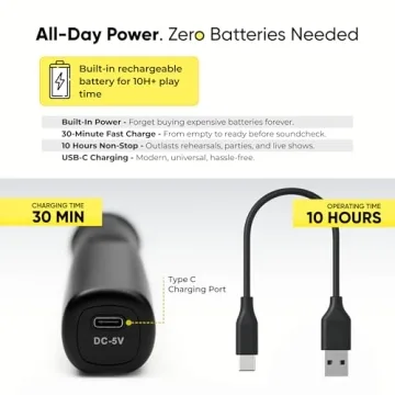 Bowens Wireless Karaoke Microphone System with Echo Control