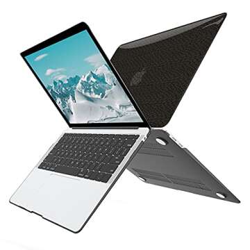 G JGOO MacBook Pro 14 Inch Hard Case with Keyboard Cover